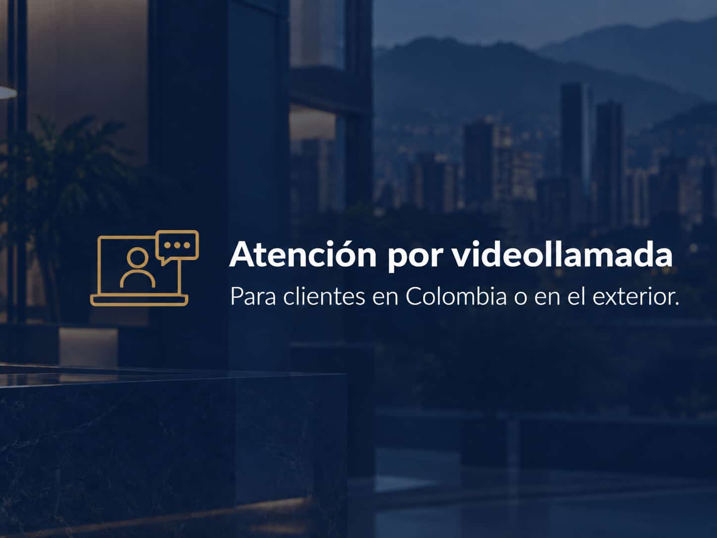 Atención por videollamada